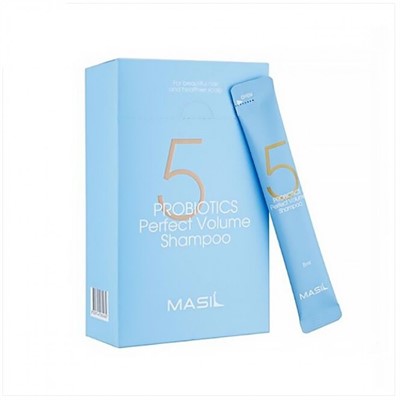 MASIL 5 Probiotics Perfect Volume Shampoo, Шампунь для объема волос с пробиотиками, 8 мл, 20 шт - фото 6717