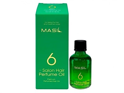 Masil 6 Salon Hair Perfume Oil, Парфюмированное масло для восстановления и защиты волос, 60 мл - фото 6735