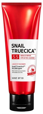 Some By Mi гель для умывания с муцином улитки Snail Truecica Miracle Repair Gel Cleanser, 100 мл - фото 6753