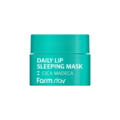 FarmStay Ночная маска для губ с центеллой мини Daily lip sleeping mask cica madeca 3 гр - фото 6791