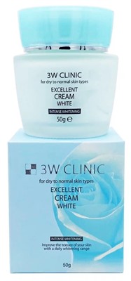 3W Clinic Excellent Cream White Крем для лица, 50 гр - фото 6885