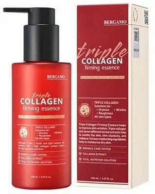 Укрепляющая эссенция с тройным коллагеном Bergamo Triple Collagen Firming Essence - фото 7025