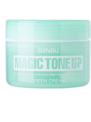 Крем для лица Ginsu Magic Tone Up Green Cream, 50 мл - фото 7034
