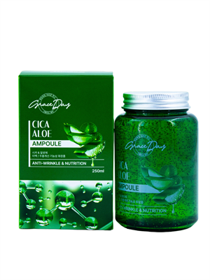 Сыворотка для лица GRACE DAY Cica & Aloe All In One Ampoule, 250 мл - фото 7057