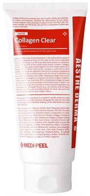 MEDI-PEEL Aesthe Derma Lacto Collagen Clear - Очищающая пенка с коллагеном и лактобактериями - фото 7078