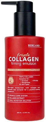 Укрепляющая эмульсия с тройным коллагеном Bergamo Triple Collagen Firming Emulsion 200ml - фото 7128