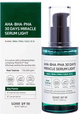 Some by mi Сыворотка 30 Days Miracle Serum LIGHT 50 мл - фото 7161