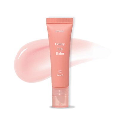Etude Бальзам для губ с ароматом персика - Fruity lip balm #02 peach, 10г - фото 7608