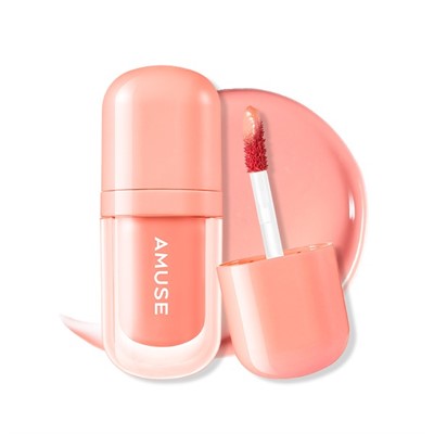 Глянцевый тинт-плампер для губ AMUSE Bebe Tint 06 Pink Fig - фото 8044