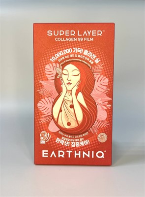 Коллагеновые тающие патчи для лица Earthniq Super Layer Collagen 99 film - фото 8076