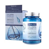 Сыворотка для лица Farm Stay All-In-One Collagen & Hyaluronic Ampoule 250 мл