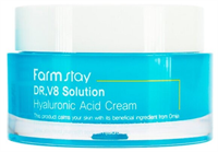Farmstay DR.V8 Solution Hyaluronic Acid cream Крем для лица с гиалуроновой кислотой, 50 мл
