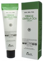 Ekel Miracle Centella Cica Cream (AHA, BHA, PHA) крем с кислотами 50 мл