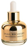 Deoproce Snail Recovery Brightening Ampoule Сыворотка для лица на основе муцина улитки, 30 мл