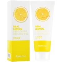Farmstay пилинг-гель для лица Deep Clear Peeling Gel Real Lemon 100 мл