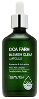 Farmstay Cica Farm Blemish Clear Ampoule Ампульная эссенция для лица с центеллой азиатской против несовершенств кожи, 100 мл