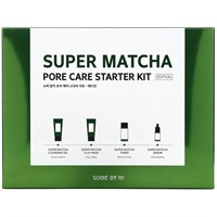 Набор SOME BY MI Super Matcha Pore Care Starter Kit: пенка, глиняная маска, тонер, сыворотка