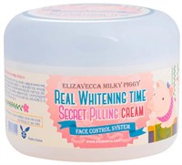Elizavecca пилинг-крем для лица Milky Piggy Real Whitening Time Secret Pilling Cream, 100 г