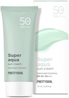 Солнцезащитный крем для лица PrettySkin  Super Aqua Sun Cream SPF50, 70 мл