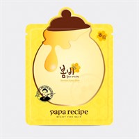 Питательная тканевая маска для лица с мёдом Papa Recipe Bombee Honey Mask Pack
