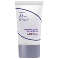 Лёгкий некомедогенный санскрин для проблемной кожи IsNtree Onion Newpair Sunscreen SPF40+ PA+++ 50ml