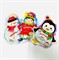 Epielle Набор новогодних тканевых масок (elf,penguin,snowman) 3шт - фото 7586